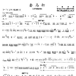 葫芦丝谱 | 套马杆