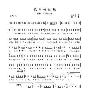 流泪的红烛_歌谱投稿_词曲:吴文胜 祁隆 祁隆