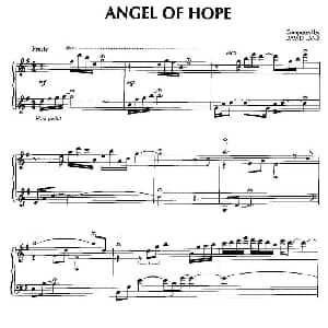 Angel Of Hope 钢琴谱 美 大卫 兰兹 David Lanz