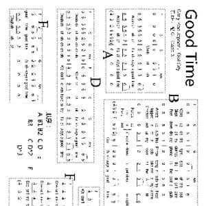 Good Time_歌曲简谱_词曲:Adam Young Carly Rae Jepsen Adam Young