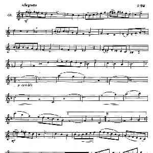 萨克斯谱 | 萨克斯练习曲合集 2—60 安德森