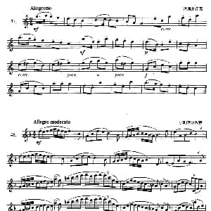 萨克斯谱 | 萨克斯练习曲合集 2—47.48.