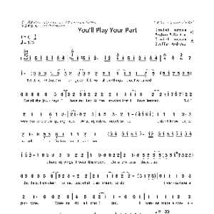 You'll Play Your Part_歌曲简谱_词曲:Daniel IngramMeghan McCarthy Daniel IngramSteffan Andrews