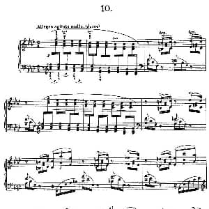 12 Etudes d'execution Transcendante S.139 钢琴谱 弗兰茨 李斯特