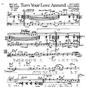 Yurn Your Love Around 钢琴谱