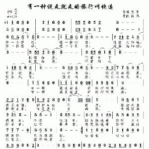 有一种说走就走的旅行叫快递_通俗唱法乐谱_词曲:天夏 南风