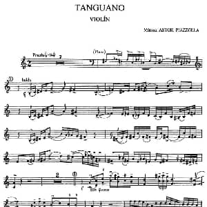 小提琴谱 | TANGUANO