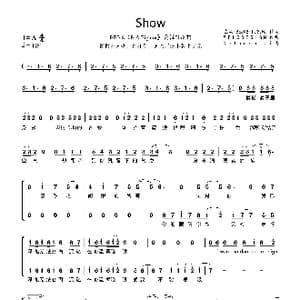 Show_歌谱投稿_词曲:左放/BEJ48 段艺璇 Melodesign