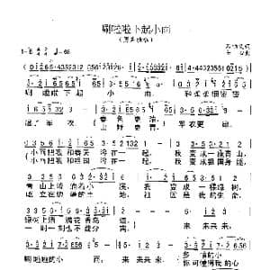 唰啦啦下起小雨_歌谱投稿_词曲:石顺义 士心