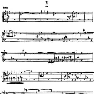 为加料钢琴而作的奏鸣曲与间奏曲 钢琴谱 约翰 凯奇