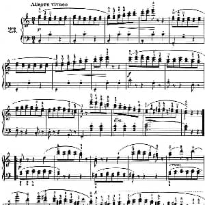 25首车尔尼Op.748练习曲 钢琴谱 车尔尼