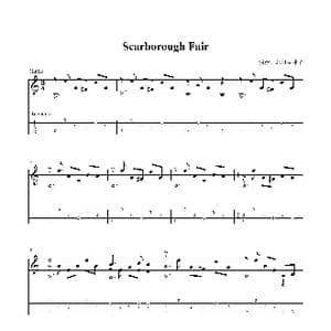 斯卡保罗集市_歌谱投稿