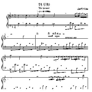 钢琴师 钢琴谱 盛音居 编曲