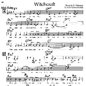 Witchcraft 钢琴谱