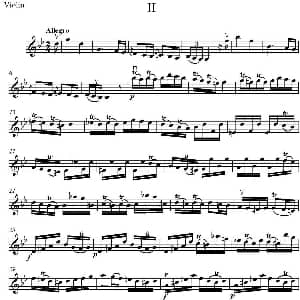 小提琴谱 | Devil's Trill II 塔蒂尼