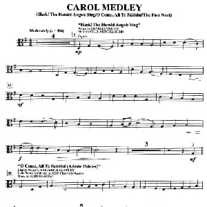 CAROL MEDLEY 中提琴谱