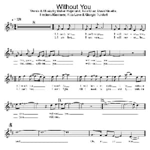Without you 英国 _外国歌谱
