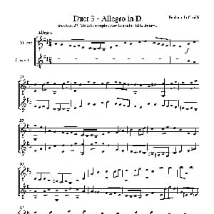 Metodo Completo Op.27 3 吉他谱 卡鲁里 Ferdinando Carulli