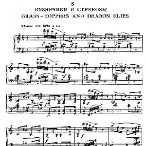 Ten Pieces from Cinderella Op.97 钢琴谱 谢尔盖 普罗科菲耶夫