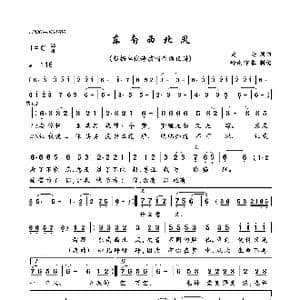 东南西北风_歌曲简谱_词曲:黄安 黄安