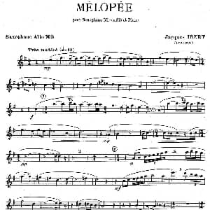 萨克斯谱 | MELOPEE 旋律 J 伊贝尔