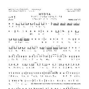 日 HYDRA_歌曲简谱_词曲:MYTH&ROAD MYTH&ROAD