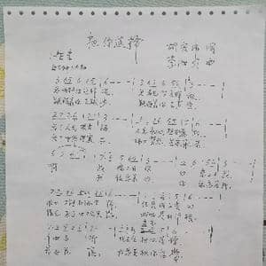 把你选择_歌谱投稿_词曲:胡宏伟 李海明