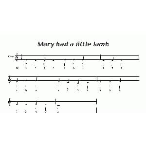 口琴谱 | Mary had a little lamb 玛丽有只小羊羔 布鲁斯