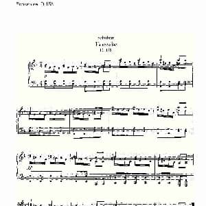 Ecossaise D.158 钢琴谱