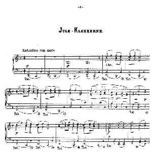 Bárnenes Juul Op.36 钢琴谱 尼尔斯 威廉 加德 Niels Wilhelm Gade