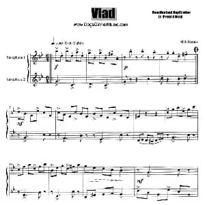 萨克斯谱 | Vlad 二重奏