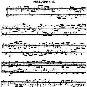 巴赫 平均律钢琴曲集 第二卷 之前奏曲 钢琴谱 巴赫