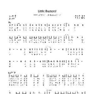 Little Busters!_歌谱投稿_词曲:麻枝准 麻枝准
