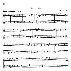 萨克斯谱 | 16首爵士二重奏 Da Dit