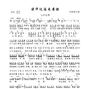 漂洋过海来看你_歌曲简谱_词曲:李宗盛 李宗盛