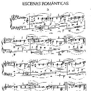 Escenas Románticas 钢琴谱 恩里克 格拉那多斯 Enrique Granados
