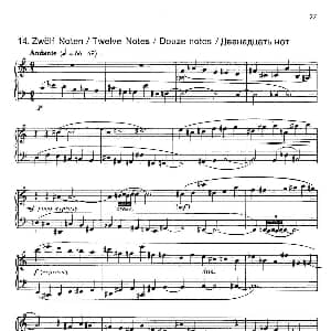 Notebook f Young People Op 59 钢琴谱 康斯坦汀诺维奇 谢德林