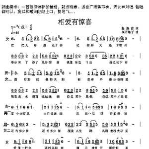 相爱有惊喜_歌曲简谱_词曲:裴焕君 高音敏子