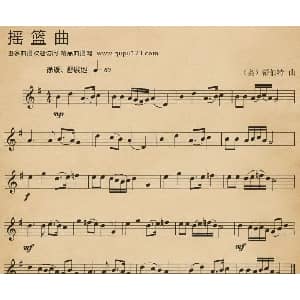 电子琴谱 | 摇篮曲 舒伯特作曲版 舒伯特