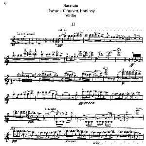 小提琴谱 | Carmen Concert Fantast Op.25 Ⅱ Sarasate 萨拉萨蒂