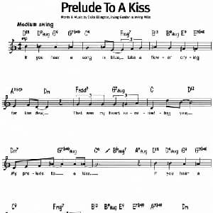 蓝调音乐:Prelude To A Kiss_外国歌谱