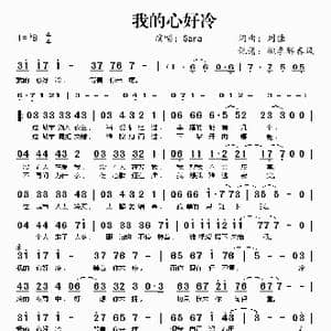 我的心好冷_歌谱投稿_词曲:刘佳 刘佳