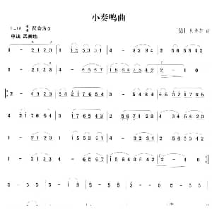 笛子谱 | 小奏鸣曲 贝多芬作曲版 贝多芬