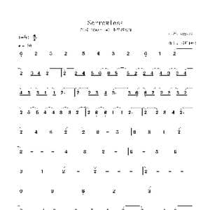 Sorrowless_歌谱投稿_词曲: 折戸伸治