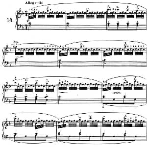 25首车尔尼Op.748练习曲 钢琴谱 车尔尼