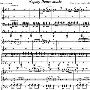 Napory Dance music 钢琴谱