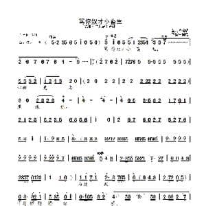 骂你奴才小畜生 董云华版 _歌曲简谱