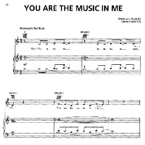 You Are the Music in Me Sharpay Version 美国 _外国歌谱
