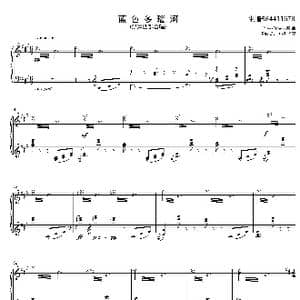 蓝色多瑙河混声合唱谱_歌曲简谱