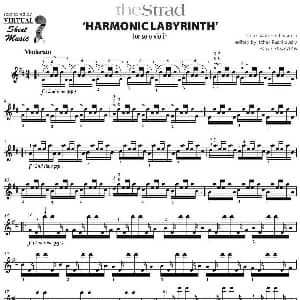 小提琴谱 | the Strad'HARMONIC LABYRINTH' Rashkovsky